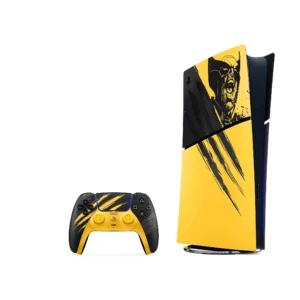 PlayStation 5 Digital Edition Console 825 GB - Marvel’s Wolverine Battle Yellow Limited Edition Bundle